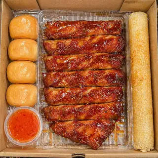 Hình ảnh Combo Sườn quay vị mật ong thơm ngon