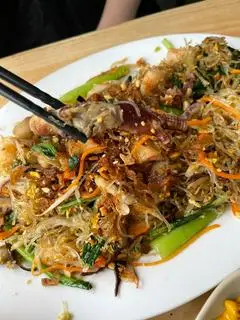 Hình ảnh miến xào hải sản
