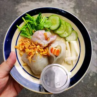 Hình ảnh Há cảo mix mực sò điệp thanh cua