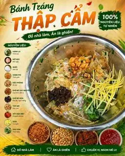 Hình ảnh Bánh tráng thập cẩm