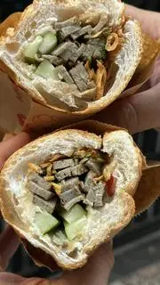 Hình ảnh Bánh mì chả cá Nha Trang - Nha Trang fish cake bánh mì