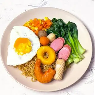 Hình ảnh Mì trộn thập cẩm