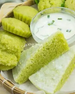 Hình ảnh Bánh Bò Lá Dứa Cốt Dừa