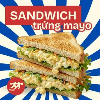 Hình ảnh Sandwich Trứng mayo