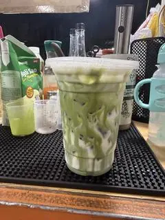 Hình ảnh matcha sữa gấu