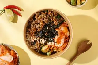 Hình ảnh Cơm trộn bò xào