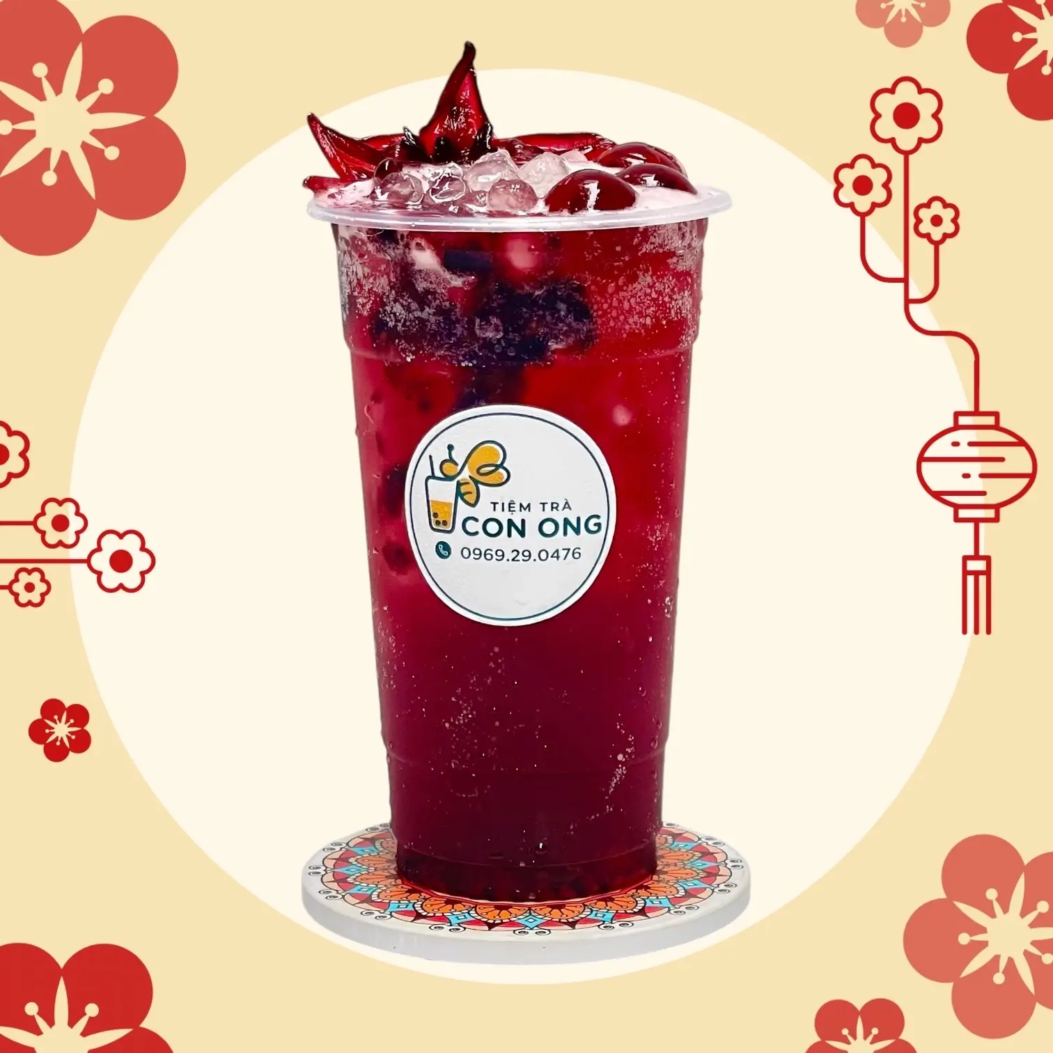 Hình ảnh Trà Hibi Very Berry