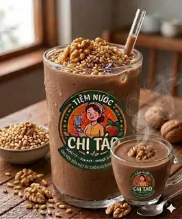 Hình ảnh Óc chó gạo rang cacao