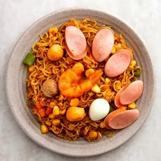Hình ảnh Mì trộn indo thập cẩm