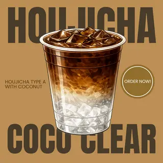 Hình ảnh Houjicha Coco Clear