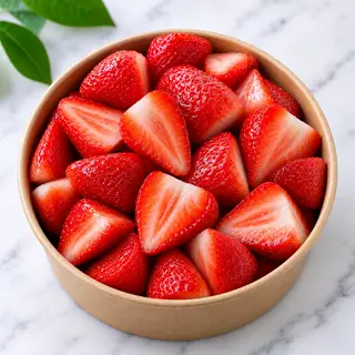 Hình ảnh Dâu đà đỏ tươi tô 500ml