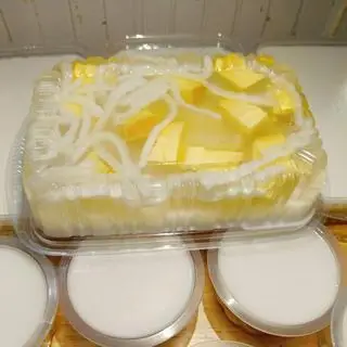 Hình ảnh Rau câu dừa nhân bánh flan -500g