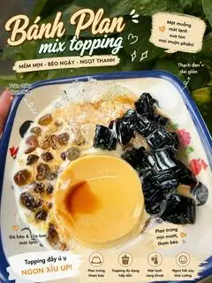 Hình ảnh Bánh Plan Mix Topping
