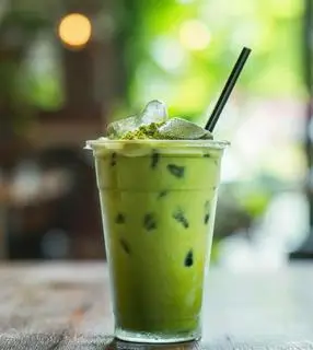 Hình ảnh Trà sữa Thái xanh