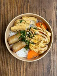 Hình ảnh Bún nước tương trứng sợi