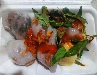 Hình ảnh 25 viên dimsum gì cũng được tặng 1 chai nước ngọt