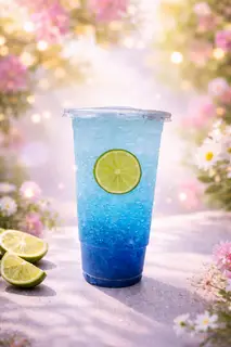 Hình ảnh Soda Blue ly 1L