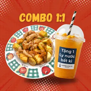 Hình ảnh Combo siêu chạy: 1 Chân Gà Sốt Thái & 1 Ly nước 