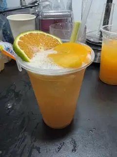 Hình ảnh trà đào cam xả