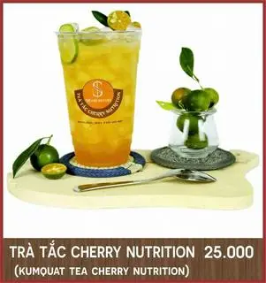 Hình ảnh Trà tắc cherry Nutrition