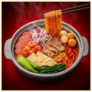 Hình ảnh Mì trộn bò xúc xích