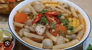 Hình ảnh Nui nấm rau củ