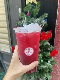 Hình ảnh Trà lựu đỏ thạch dừa