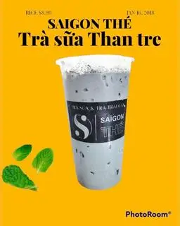 Hình ảnh Trà sữa than tre