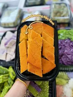 Hình ảnh khoai mì đậu xanh nướng 150gram