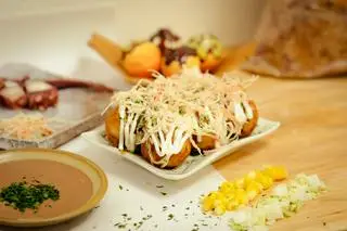 Hình ảnh Takoyaki sợi mực 8 viên