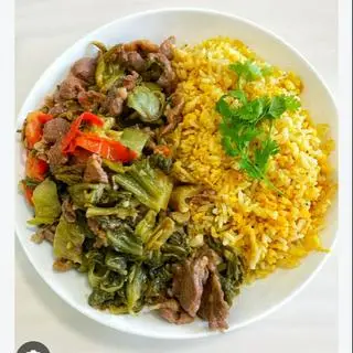 Hình ảnh cơm chiên dưa bò 