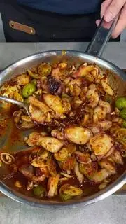 Hình ảnh Râu Bạch Tuộc Sốt Thái