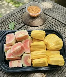 Hình ảnh Mít Thái + Ổi - Hộp 500g