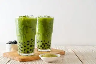 Hình ảnh trà sữa matcha