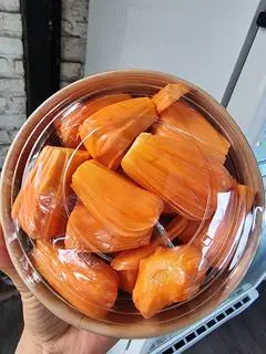 Hình ảnh Mít đỏ lột múi sẵn