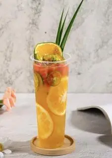 Hình ảnh Trà trái cây nhiệt đới - Ly 700ml