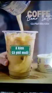 Hình ảnh coffe bear late