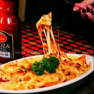 Hình ảnh Nui sò hải sản sốt laksa Singapore đút lò/ Baked seafood conchigile