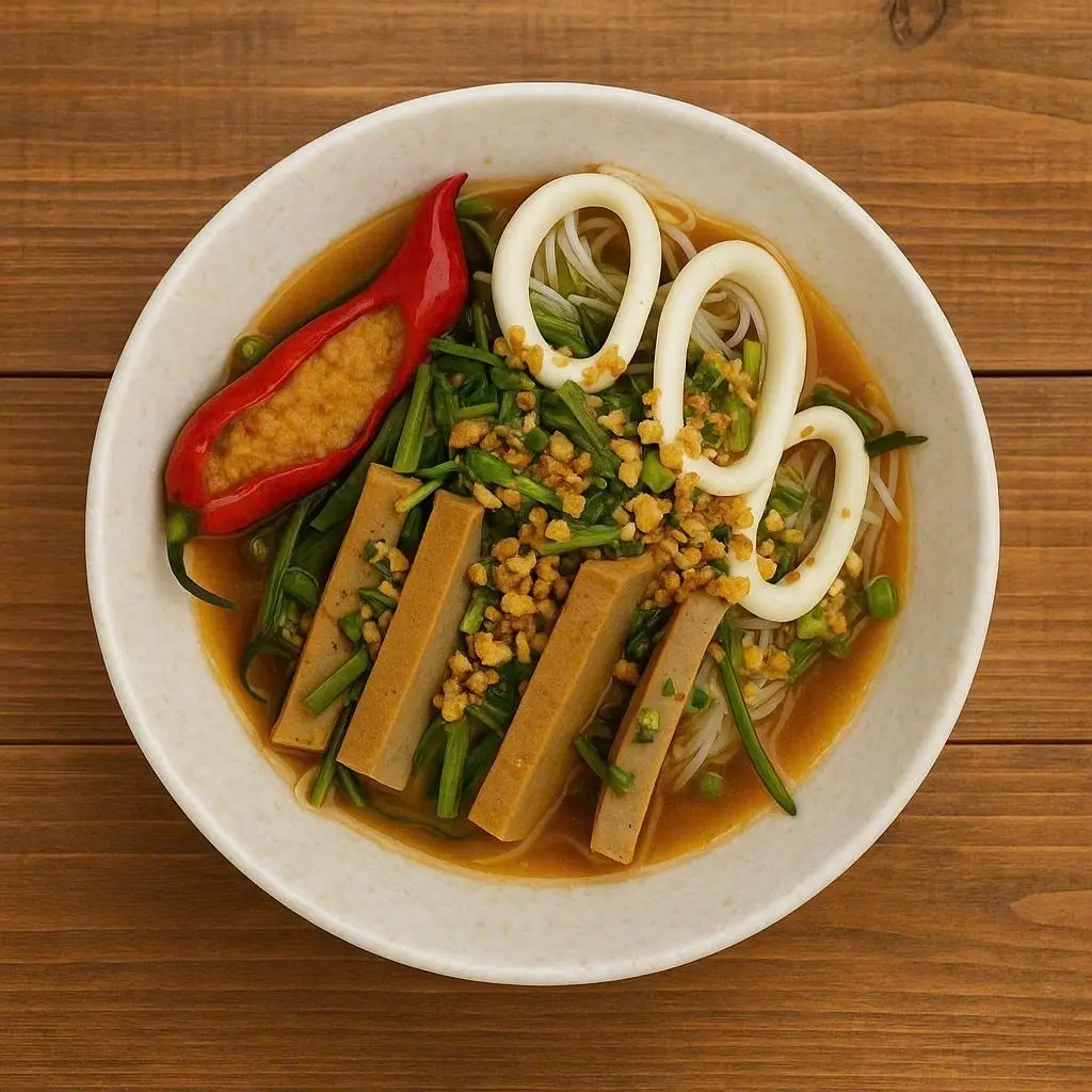 Hình ảnh Bún Thái cay tô cơ bản