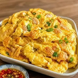 Hình ảnh combo cơm trứng chiên thịt bằm+trà tắc