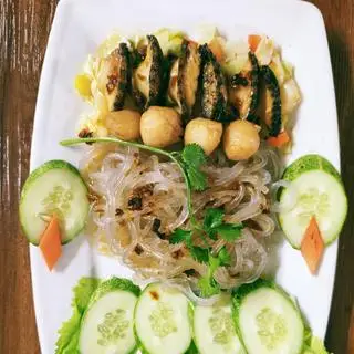 Hình ảnh Miến Xèo Bào Ngư Sò Điệp Sốt X.O