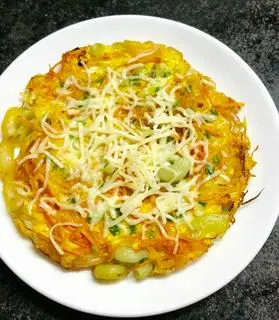 Hình ảnh nui chiên trứng 