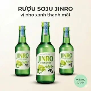 Hình ảnh  Jinro Vị Nho Xanh Thanh Mát 921102– Ngọt Dịu Dễ Ghiền