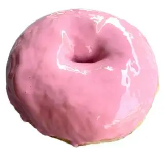Hình ảnh Donut Socola Dâu Topping Tùy Chọn