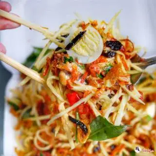 Hình ảnh 10 Trứng Cút Lắc - Xoài - Rau Răm Ngon
