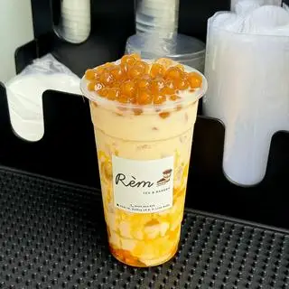 Hình ảnh Lục Trà Sữa Xoài Hoàng Kim