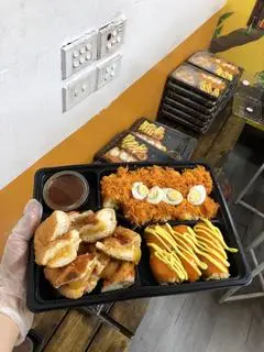 Hình ảnh set bánh tráng mập mì