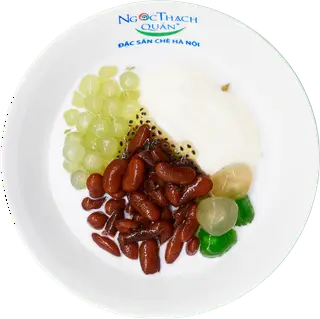 Hình ảnh Sữa chua đậu đỏ trân châu