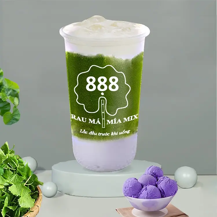 Hình ảnh Rau má mix khoai môn 