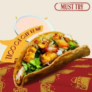 Hình ảnh Taco gà nướng phô mai